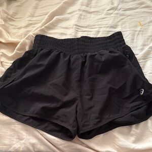 Asics Women's Black Athletic Shorts
